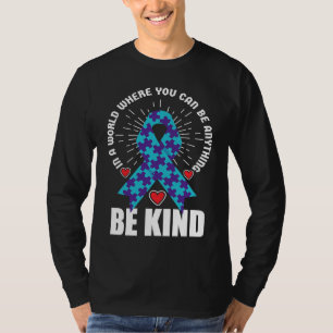 Be Kind Ribbon Suicide Awareness Mental Health T-Shirt