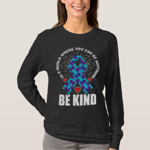 Be Kind Ribbon Suicide Awareness Mental Health T-Shirt
