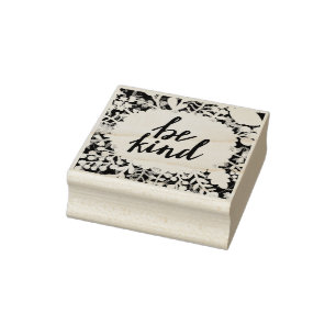 Be Kind Rubber Stamp
