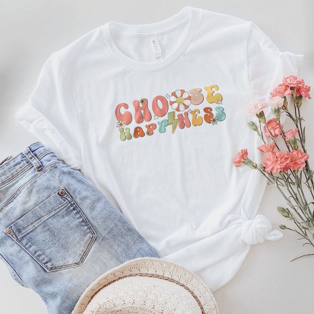 Be Kind Shirt, Choose Happiness T-Shirt (Creator Uploaded)