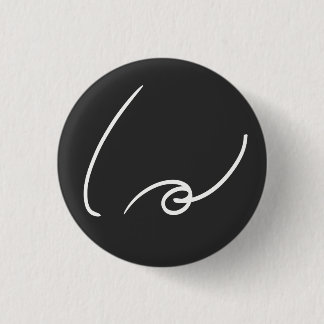 Be Kind Shorthand 3 Cm Round Badge