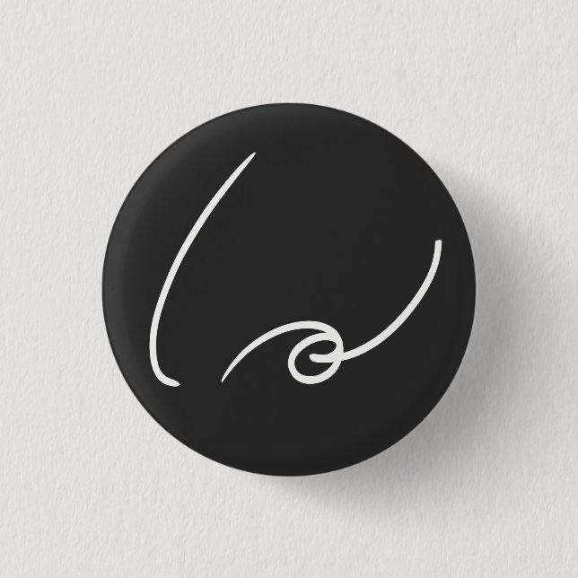 Be Kind Shorthand 3 Cm Round Badge (Front)