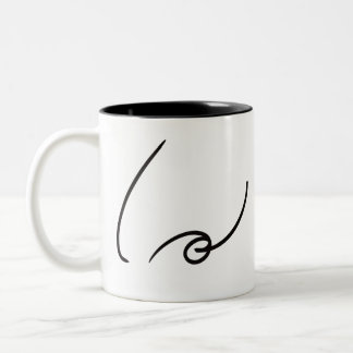 Be Kind Shorthand Two-Tone Coffee Mug