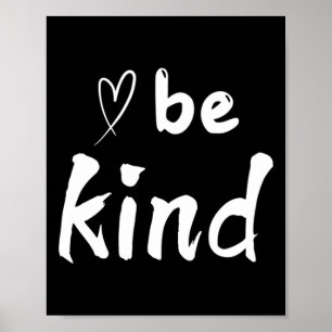 Be Kind Sticker Poster