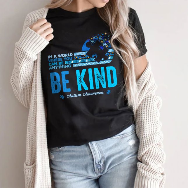 Be Kind T-shirt, Be Kind Shirt In A World  (Creator Uploaded)