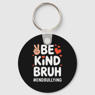 Be Kind Tee Hand Motivational For Teachers &amp; S Key Ring