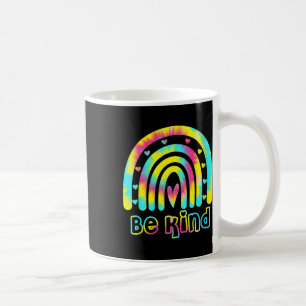 Be Kind Tie Dye Rainbow Kindness Autism Awareness Coffee Mug