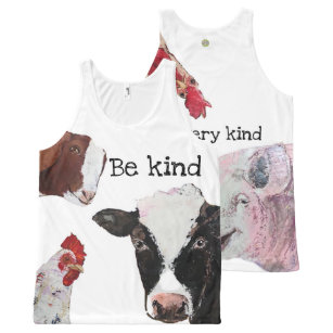 Cow Print Singlets Tank Tops Zazzle Co Nz