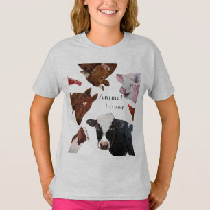 Be kind to every kind, farm animals T-Shirt