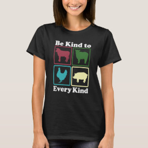 Be Kind to Every Kind Retro  1 T-Shirt