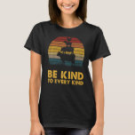 Be Kind To Every Kind Retro Animal Vegan  For Wome T-Shirt<br><div class="desc">Be Kind To Every Kind Retro Animal Vegan  For Women Men</div>