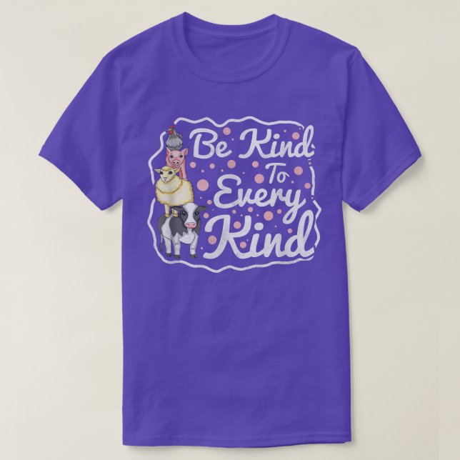 Be Kind To Every Kind T-Shirt (Design Front)