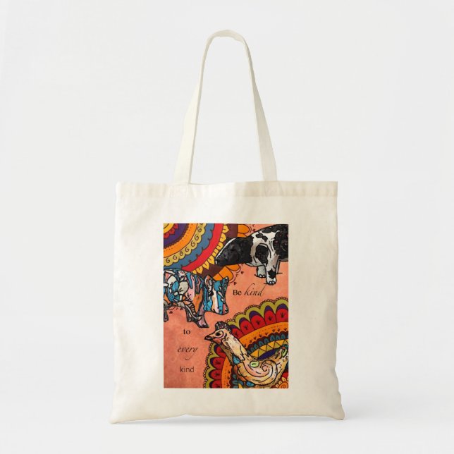 Be kind to every kind tote bag (Front)