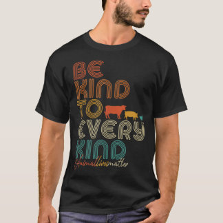 Be Kind To Every Kind, Vegan Vegetarian Tee