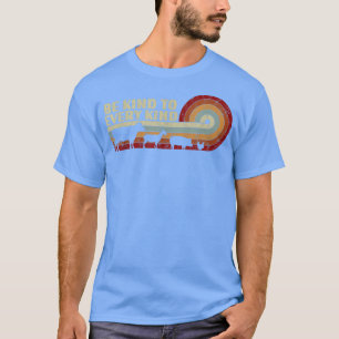 Be Kind To Every Kind Vegetarian Men Women Farmer  T-Shirt