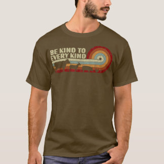 Be Kind To Every Kind Vegetarian Men Women Farmer  T-Shirt