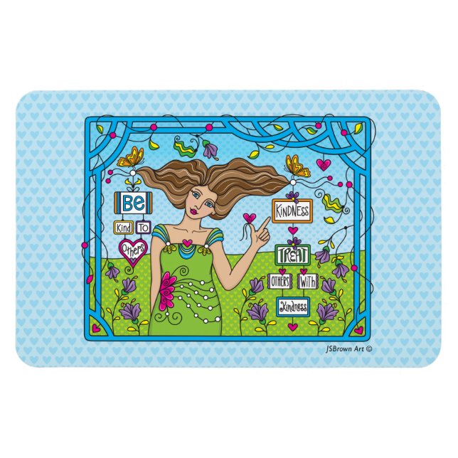 Be Kind To Others_Flexible Magnet 6" x 4" (Horizontal)