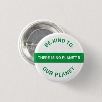 Be kind to our planet, green white Climate change 