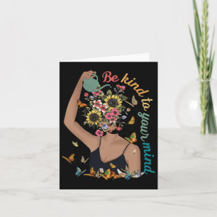 Be Kind To Your Mind Mental Health Awareness Card