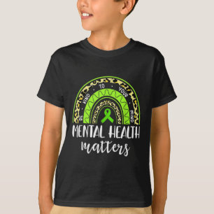 Be Kind To Your Mind Mental Health S Awareness Rai T-Shirt