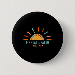 Be Kind To Your Mind Mental Health S Awareness Sup 6 Cm Round Badge