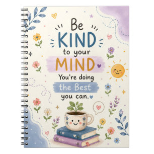 Be Kind to Your Mind Notebook