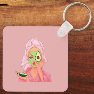 Be kind to yourself always key ring