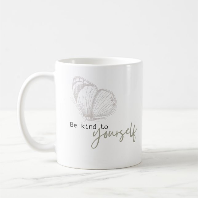 Be kind to yourself - Classic Mug (Left)
