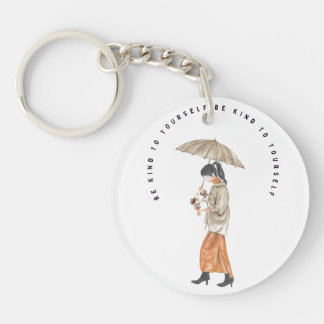 Be Kind To Yourself Key Ring