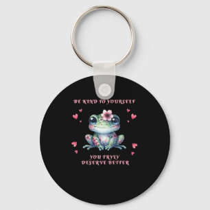 Be Kind To Yourself Sticker Key Ring