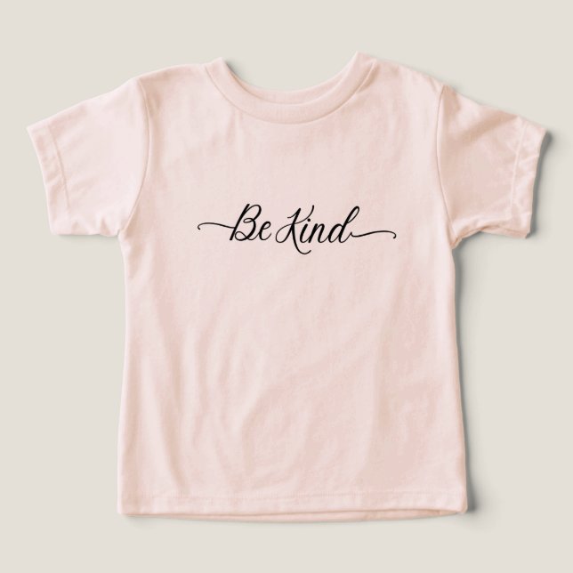 Be Kind Top for Toddlers (Design Front)