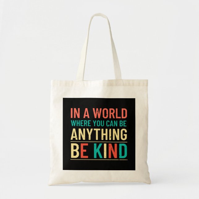 Be Kind Tote Bag (Front)