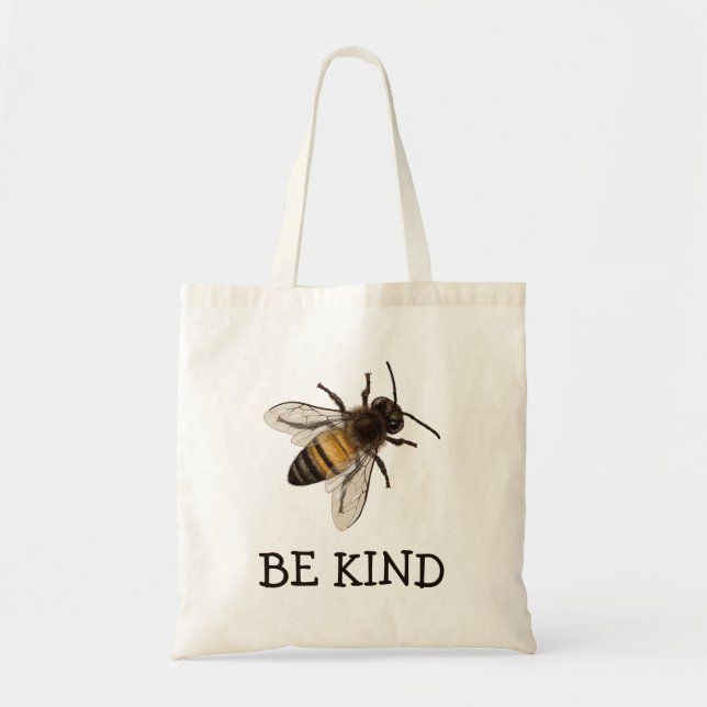 be kind tote bag (Front)