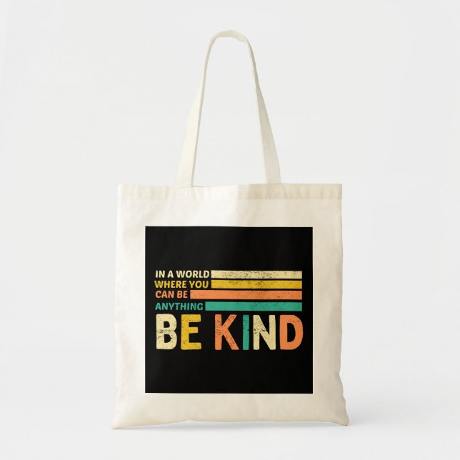 Be Kind Tote Bag (Front)