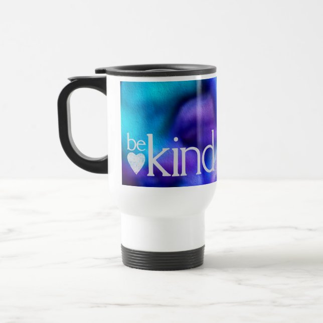 be kind travel mug (Left)