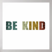 be kind vintage retro