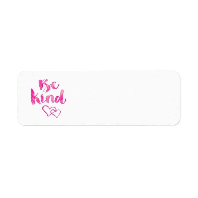 Be Kind Watercolor Inspirational Quote Motivationa (Front)