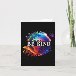Be Kind With Mother Earth Environmental Protection Card