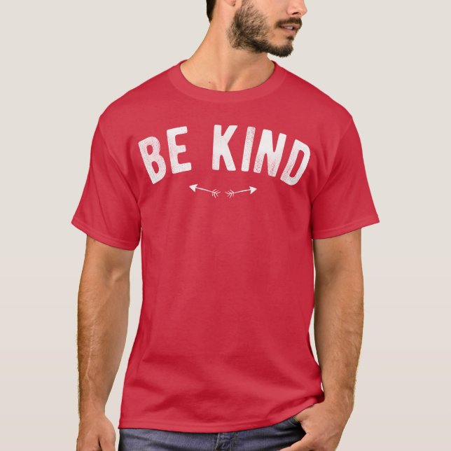 Be KindInspirational Quotes retro T-Shirt (Front)