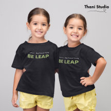 Be Leap Stay Forever Young Simple Modern Typograph