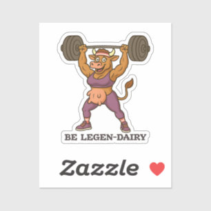 Be Legen-Dairy – Funny Cow Weightlifting Gym