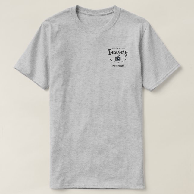 Be Like Jeff T-shirt, Mens T-Shirt (Design Front)