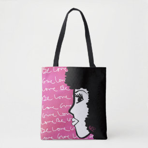 Be Love Give Love Canvas Bag