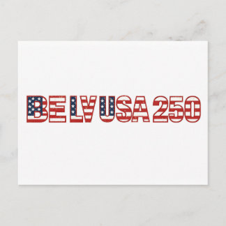 Be Love USA Pride Country Excellence Postcard