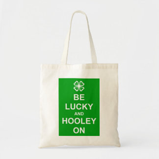 'Be Lucky' budget tote bag