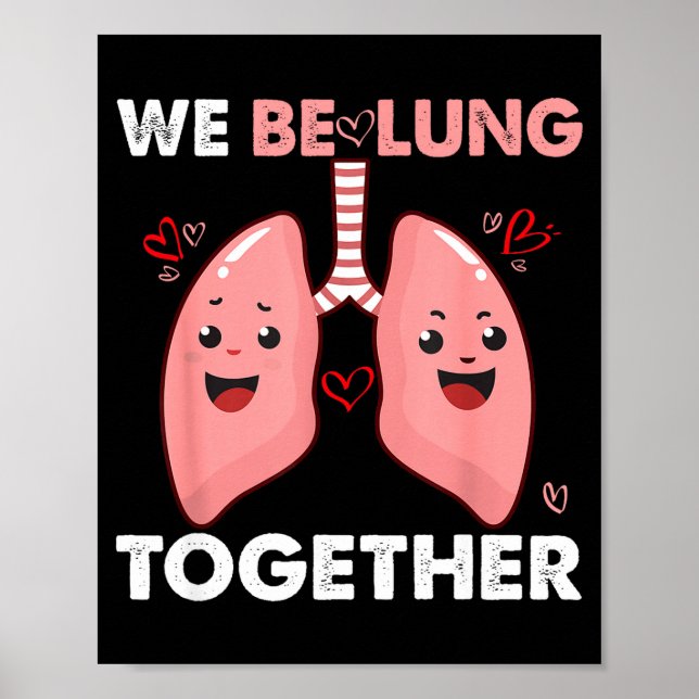 Be-lung together happy valentine's day couples poster (Front)