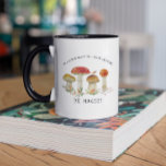 Be Magic | Watercolor Mushroom Illustrations Mug<br><div class="desc">Trendy watercolor hand drawn illustrations of autumn magic mushrooms. These make great gifts! Stuff a few goodies inside and make someone's day! If you would like to see different items please just message me. Add your custom wording to this design by using the "Edit this design template" boxes on the...</div>