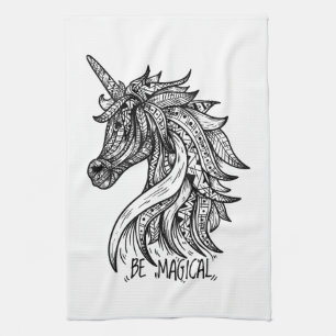Be Magical Unicorn Tea Towel