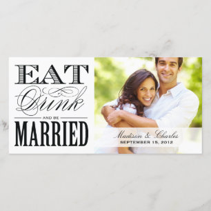 & BE MARRIED   SAVE THE DATE ANNOUNCEMENT