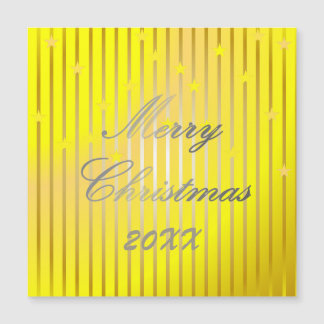 Be Merry and Shine Bright Magnetic Card